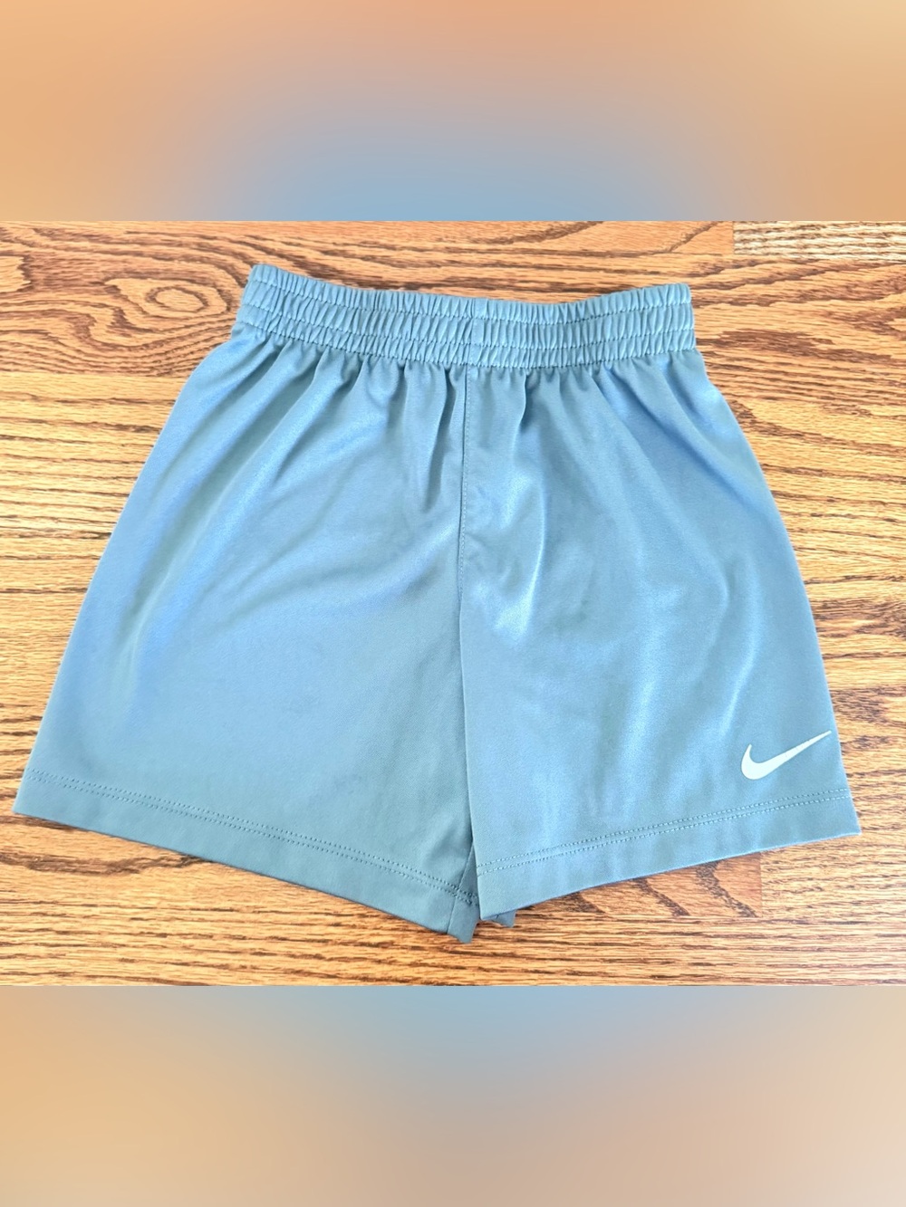 Light Gray Nike Dri-Fit Elastic Waist Shorts Size 5 S